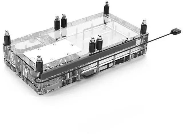 Alt view image 5 of 7 - Alphacool Core Flat Reservoir 240 Right D5/VPP (15485)