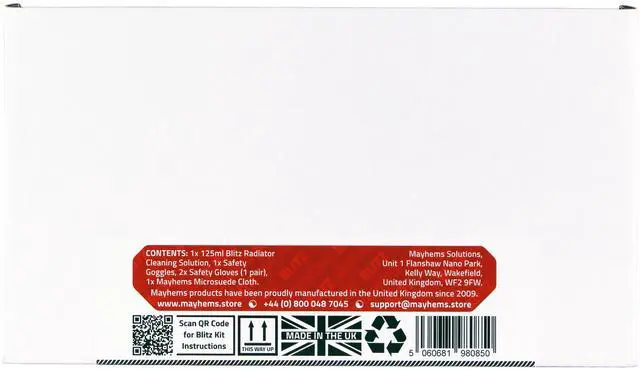 Alt view image 5 of 7 - Mayhems - PC Cleaning Kit - Blitz Radiator - Radiator Cleaning | For Initial Setup and Coolant Change (MBKR)