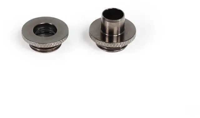 Alt view image 4 of 7 - Alphacool ES Double Nipple Plug-in G1/4 AG to G1/4 AG - Deep Black (13757)