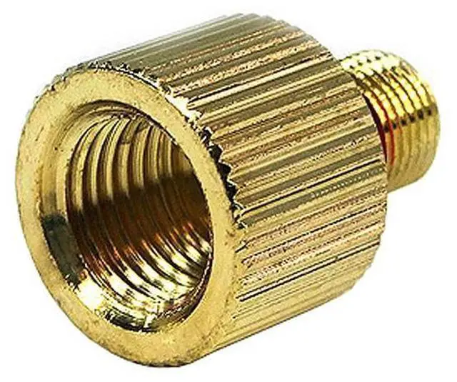 Alt view image 2 of 4 - Phobya G1/4 to Eheim 1046 Knurled Outlet Adaptor - Gold Plated (52101)