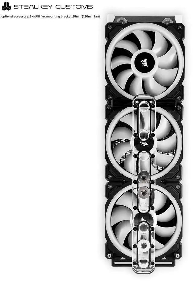 Alt view image 5 of 7 - Stealkey Customs CubeTube Distroplate 240mm - Acryl (SW10134)