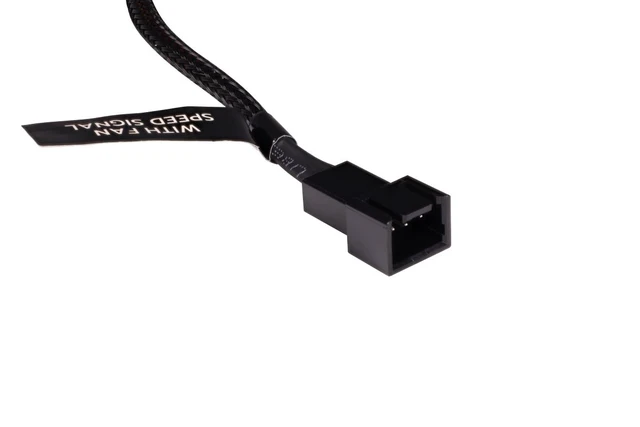 Alt view image 3 of 7 - Alphacool Y-Splitter 3-Pin to 4x 3-Pin Cable - 15cm (18694)