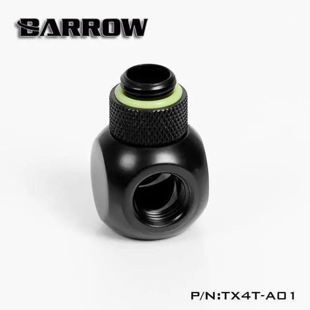 Alt view image 7 of 7 - Barrow G1/4" 4-way Ball Fitting, Rotary, Black