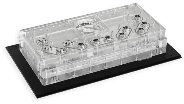 Alt view image 3 of 7 - Alphacool Apex Distroplate Dark Base Pro 901 VPP/D5 - Black (14660)