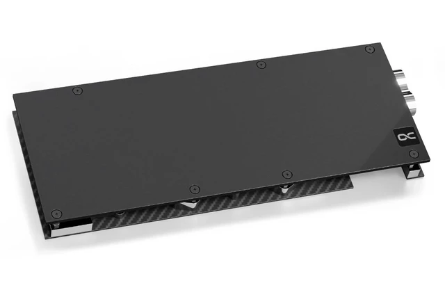 Alt view image 3 of 6 - Alphacool ES GPX-A Radeon RX 6800/XT/6900 Reference Copper/Carbon with backplate (13077)