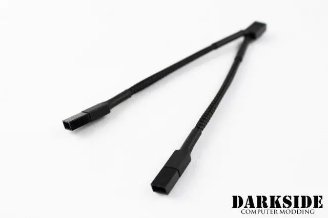 Alt view image 4 of 6 - DarkSide CONNECT Y-Cable | 4" | 3-Pin - Type 2s (DS-0323)