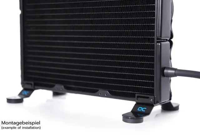 Alt view image 6 of 7 - Alphacool Rise Aurora 120 mm fan (120x120x25mm), Stainless Steel (24836)