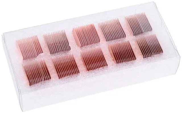Alt view image 7 of 12 - Alphacool GPU RAM Copper Heatsinks, 14 x 14mm, 10-pack