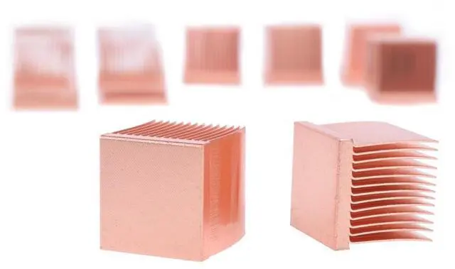 Alt view image 8 of 12 - Alphacool GPU RAM Copper Heatsinks, 14 x 14mm, 10-pack