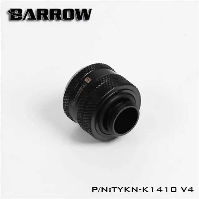 Alt view image 9 of 13 - Barrow G1/4" to 14mm Hard Tubing Compression Fitting, Black