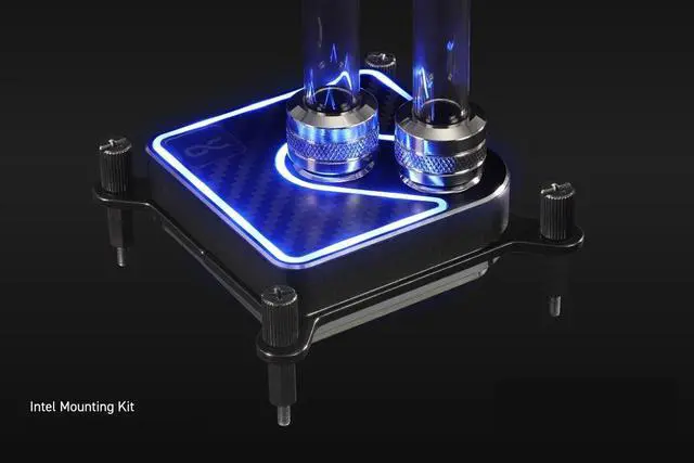 Alt view image 5 of 7 - Alphacool Core 1 Aurora Carbon - Carbon Fiber (13769)