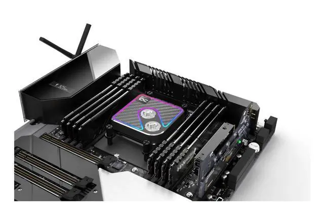 Alt view image 3 of 7 - Alphacool Core 1 Aurora Carbon - Carbon Fiber (13769)