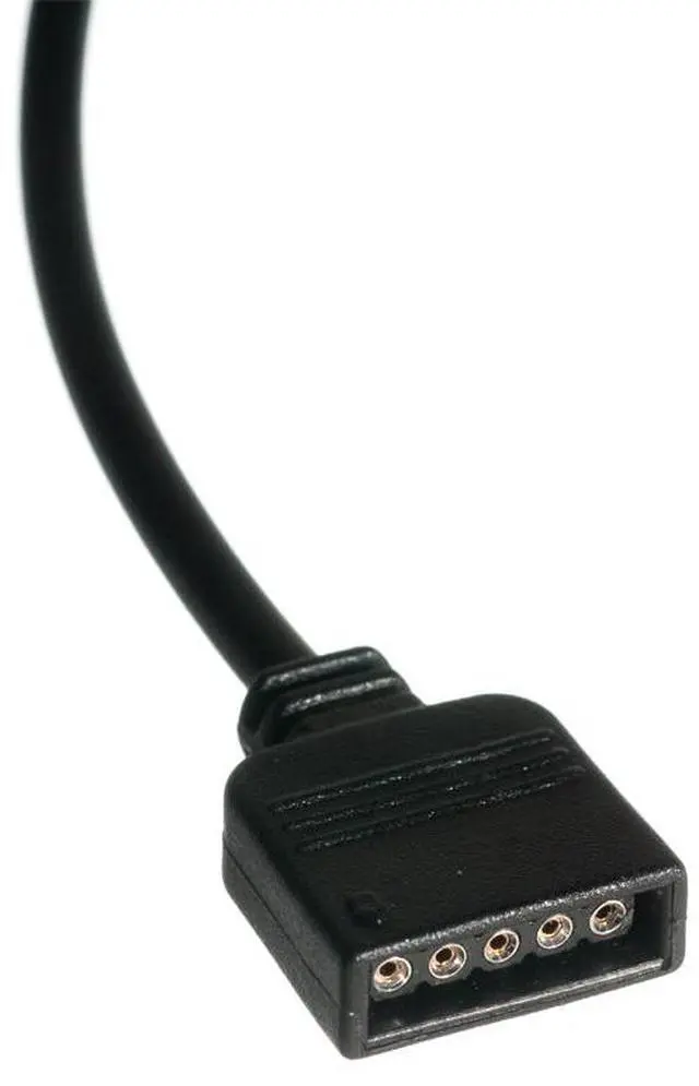 Alt view image 3 of 5 - ModMyMods 5-Pin Female RGBW LED Strip 4-Way Splitter Cable - Black (MOD-0259)