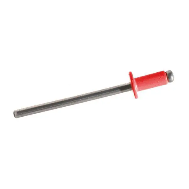 Alt view image 3 of 5 - ModMyMods 1/8" (3mm) Domed Aluminum Rivets - Red - 10 Pack (MOD-0194)