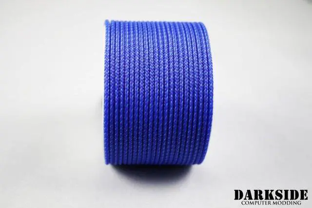 Alt view image 4 of 5 - Darkside 2mm (5/64") High Density Cable Sleeving - Sky Blue (DS-0839)