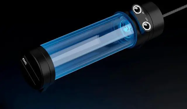 Alt view image 7 of 7 - Alphacool Core 70 Tube Reservoir with VPP/D5 Apex PWM Pump (13742)