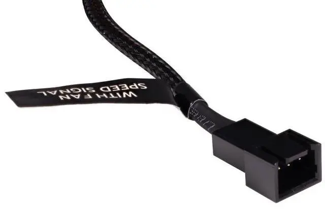 Alt view image 3 of 7 - Alphacool Y-Splitter 3-Pin to 3x 3-Pin Cable - 15cm (18691)