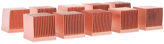 Alt view image 9 of 12 - Alphacool GPU RAM Copper Heatsinks, 14 x 14mm, 10-pack