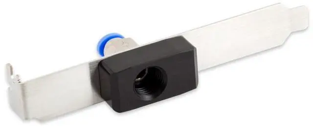 Alt view image 2 of 4 - Aquacomputer Slot Cover With Filling Port For LEAKSHIELD (34143)