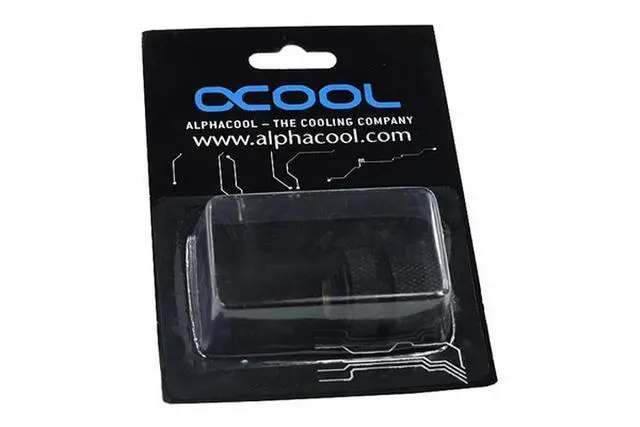 Alt view image 6 of 13 - Alphacool G1/4 3/8"ID x 1/2"OD Compression Fitting - Deep Black (17078)