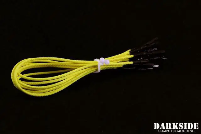 Alt view image 2 of 6 - Darkside Front Panel I/O Connection Kit â Yellow (DS-1130)