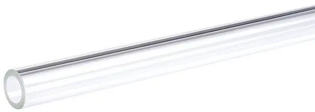 Alt view image 8 of 10 - Alphacool 16/11mm 90° Borosilicate Glass HardTube - 10/30cm (18499)