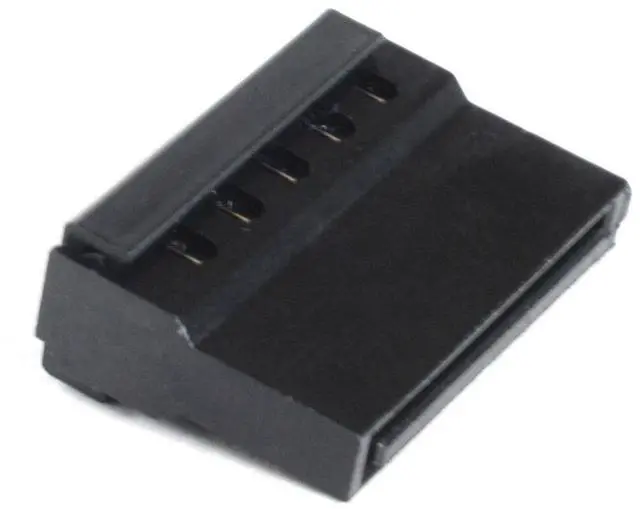 Alt view image 4 of 6 - ModMyMods MMM 5-Pin SATA "Push In" Pass-Through Cover - Black (MOD-0250)