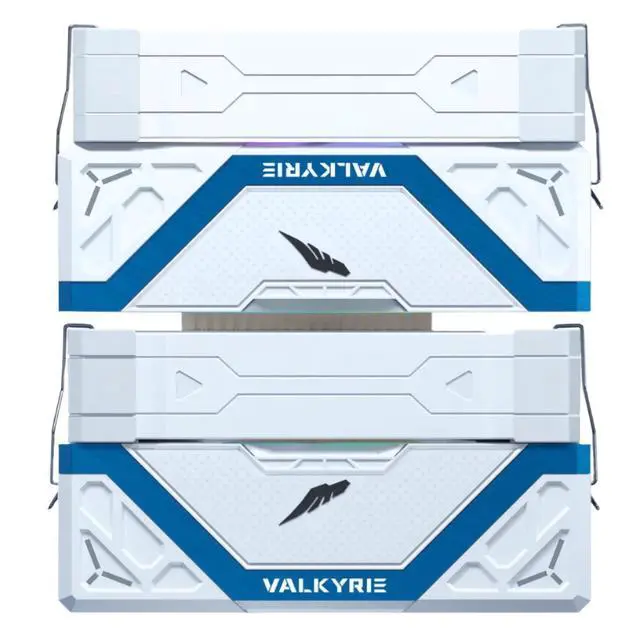 Alt view image 3 of 7 - Valkyrie Vind DL125 CPU Air Cooler - White (VK-AIRDL125W)