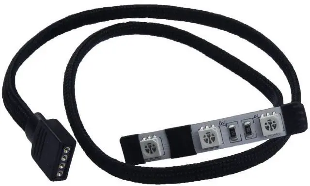 Alt view image 4 of 5 - Watercool HEATKILLER® LED Stripes - Size XS Angled - RGB (78019)