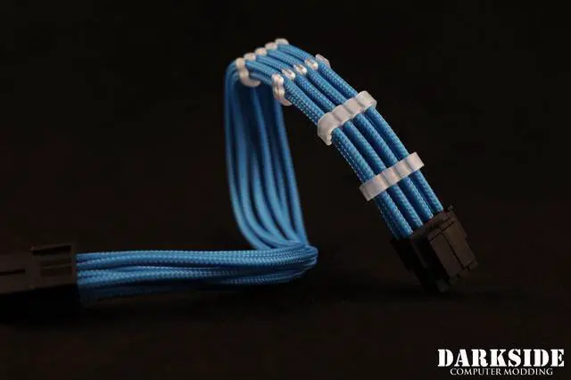 Alt view image 5 of 7 - Darkside 8-pin Open-Closed Cable Management Comb - Clear (DS-0990)