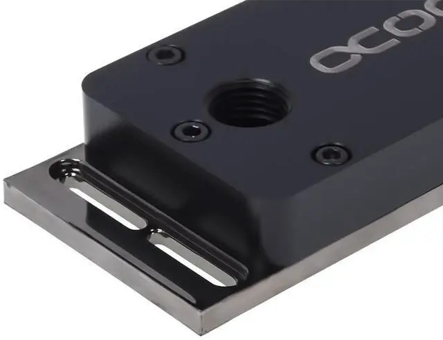 Alt view image 7 of 7 - Alphacool D-RAM Cooler X4 Universal, Black Nickel/Acetal