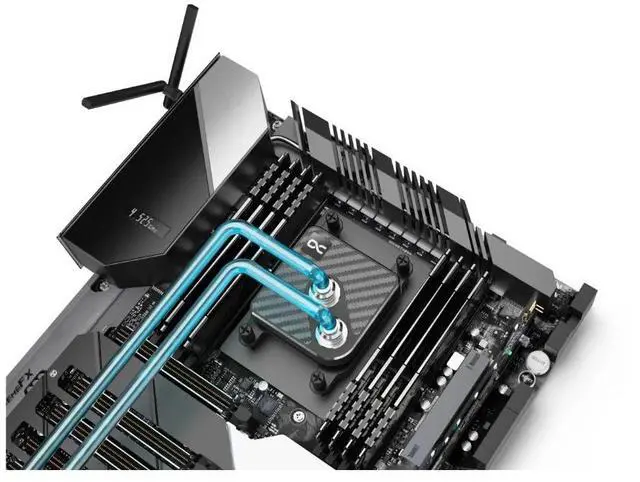 Alt view image 2 of 7 - Alphacool Core 1 Carbon - Carbon Fiber (13770)