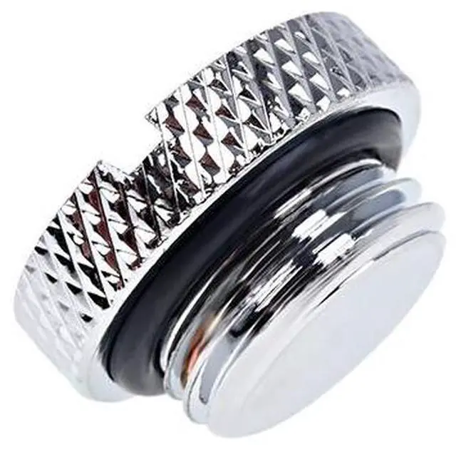 Alt view image 4 of 11 - Alphacool Eiszapfen Stop Plug G1/4 - Chrome - 6 Pack (17623)