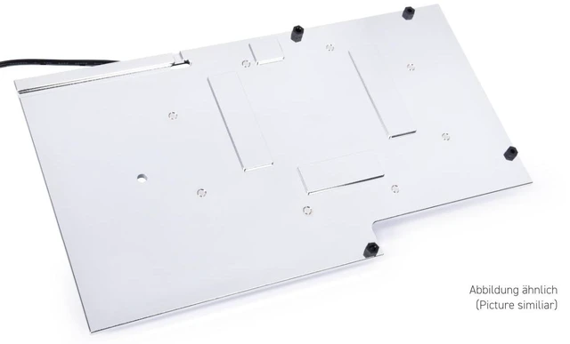 Alt view image 3 of 7 - Alphacool Eisblock Aurora GPX-N Acryl Active Backplate 3090 TI Founders Edition (13063)