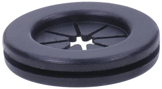 Alt view image 5 of 6 - Phobya Cable Rubber Grommet Round - Black (75144)