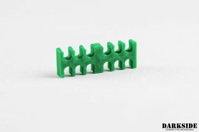 Alt view image 3 of 5 - Darkside 12-Pin Cable Management Holder- Dark Green (3DS-0083)