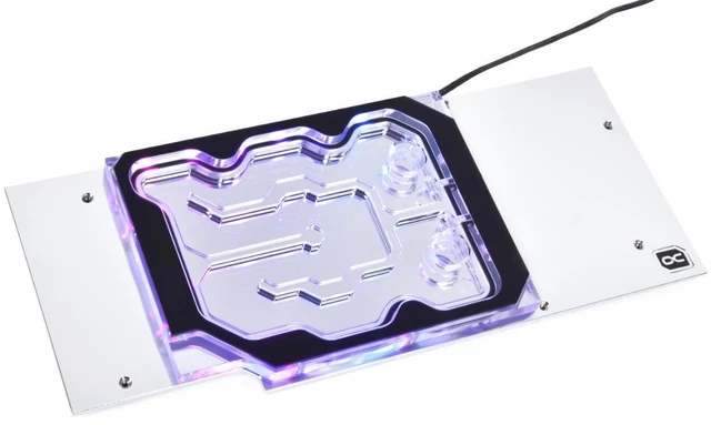 Alt view image 6 of 7 - Alphacool Eisblock Aurora Acryl GPX-N RTX 3090/3080 Gaming/Eagle Active Backplate (13042)