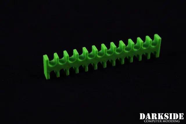 Alt view image 3 of 5 - Darkside 24-Pin Cable Management Holder- Green (3DS-0030)