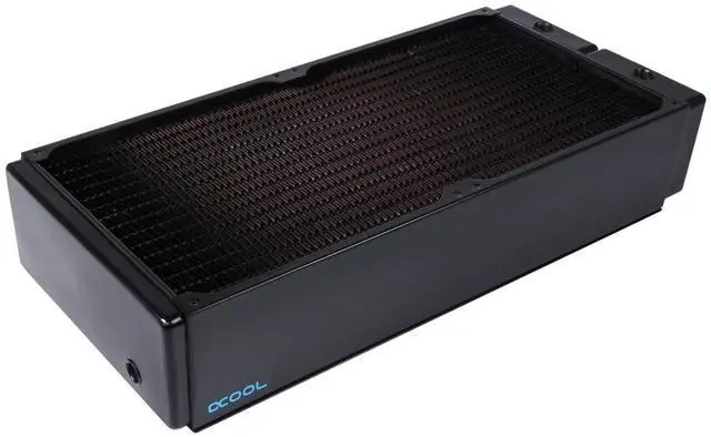 Alt view image 3 of 7 - Alphacool NexXxoS Monsta Full Copper 400mm Radiator, 200mm, G1/4, 80mm (14395)