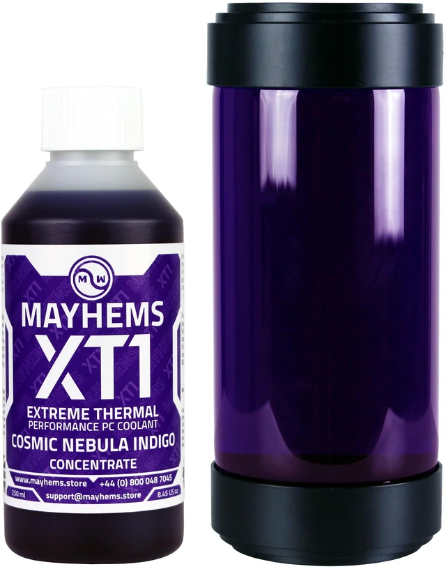 Alt view image 8 of 10 - Mayhems XT-1 Nuke PC Coolant Concentrate, 250mL, UV Purple