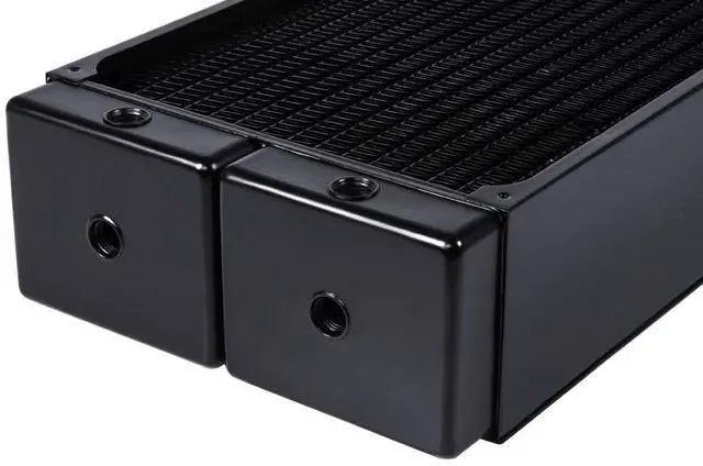 Alt view image 5 of 7 - Alphacool NexXxoS Monsta Full Copper 400mm Radiator, 200mm, G1/4, 80mm (14395)