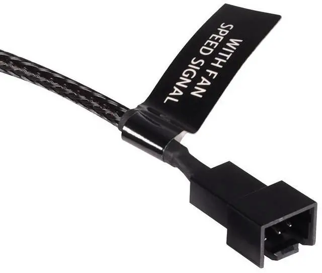Alt view image 2 of 7 - Alphacool Y-Splitter 3-Pin to 2x 3-Pin Cable - 30cm (18689)