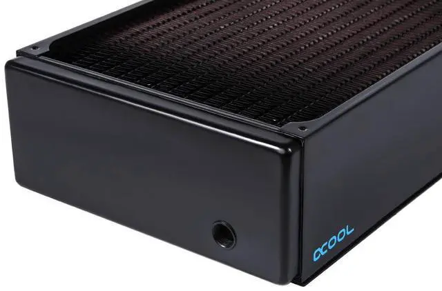 Alt view image 6 of 7 - Alphacool NexXxoS Monsta Full Copper 400mm Radiator, 200mm, G1/4, 80mm (14395)