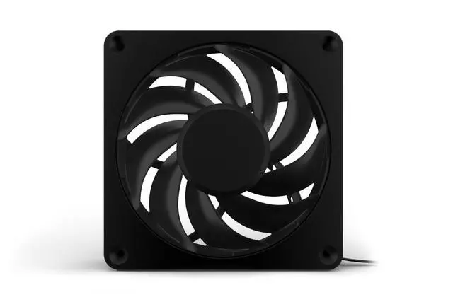 Alt view image 3 of 13 - Alphacool Apex Stealth Metal Fan 2000rpm Matte Black - 120x120x25mm (13819)