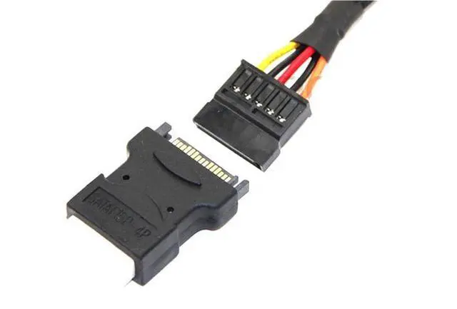 Alt view image 5 of 6 - 15-Pin SATA to 4-Pin Molex Connector (CAB310)