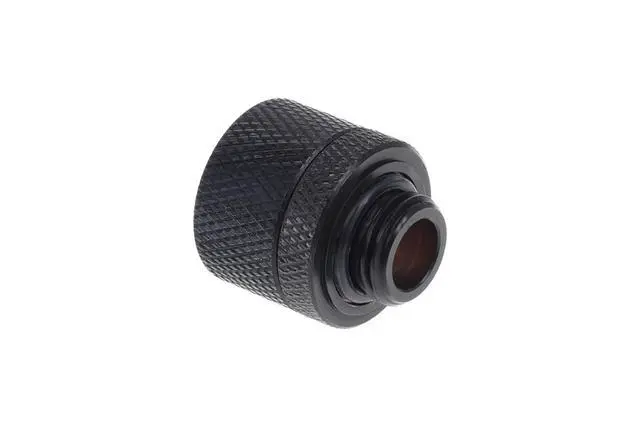 Alt view image 5 of 5 - Alphacool HF G1/4 3/8"ID x 5/8"OD Compression Fitting - Deep Black - Six Pack (17389)