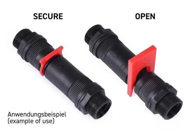 Alt view image 5 of 7 - Alphacool ES Quick Release Coupling Set IT/IT - Bulkhead Fitting PushIn Industry (17598)