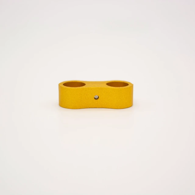 Alt view image 2 of 7 - ModMyMods ModClamp - 13mm (1/2") AN 6 Tubing Management Clamp - Gold (MOD-0343)