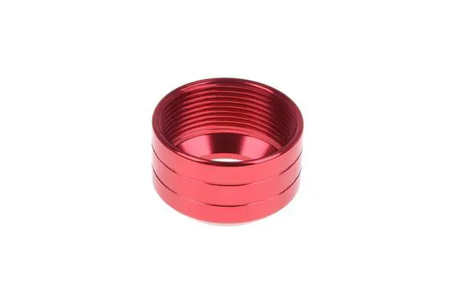 Alt view image 4 of 7 - Alphacool Eiszapfen 13mm HardTube Fitting Collar Modding Pack - 6 Pack - Red (17411)
