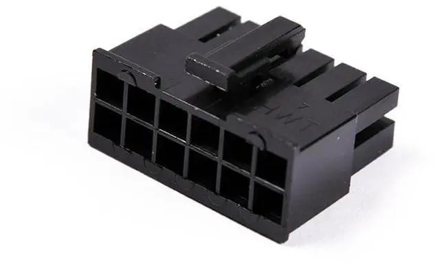 Alt view image 2 of 4 - ModMyMods MMM 12-Pin Female Connector - Black (MOD-0246)